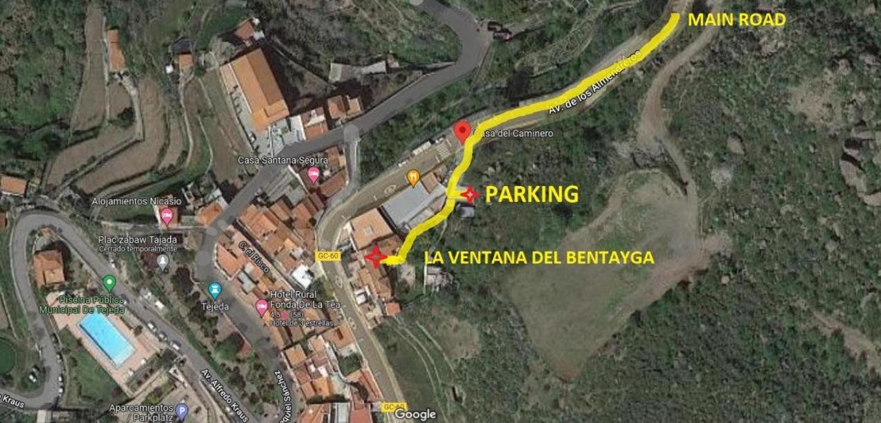 La Ventana Del Bentayga Villa Tejeda  Eksteriør billede